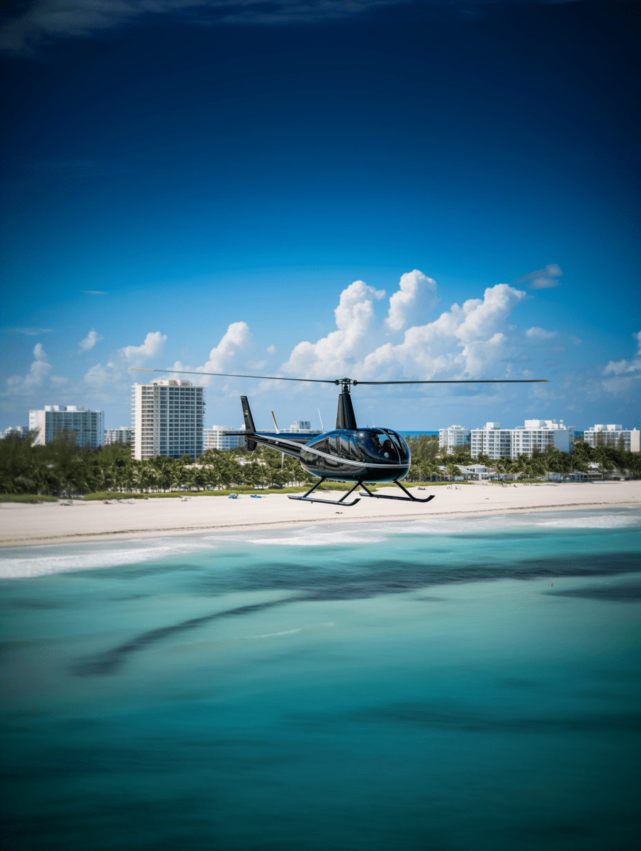 Miami helicopter tours with heli air miami