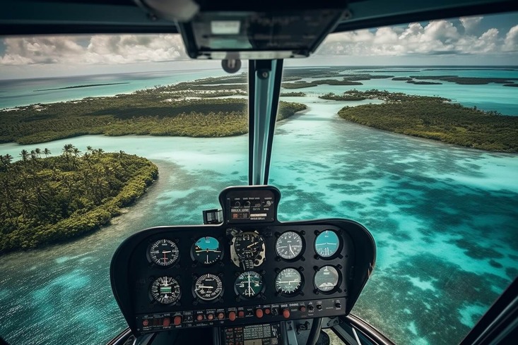 best helicopter tours key west