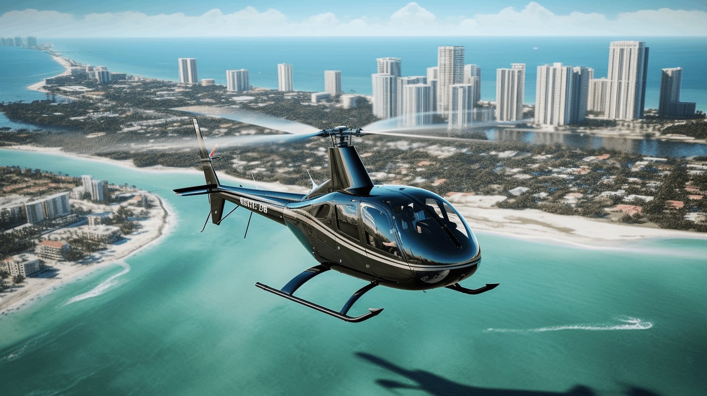 mega helicopter ride in miami beach florida