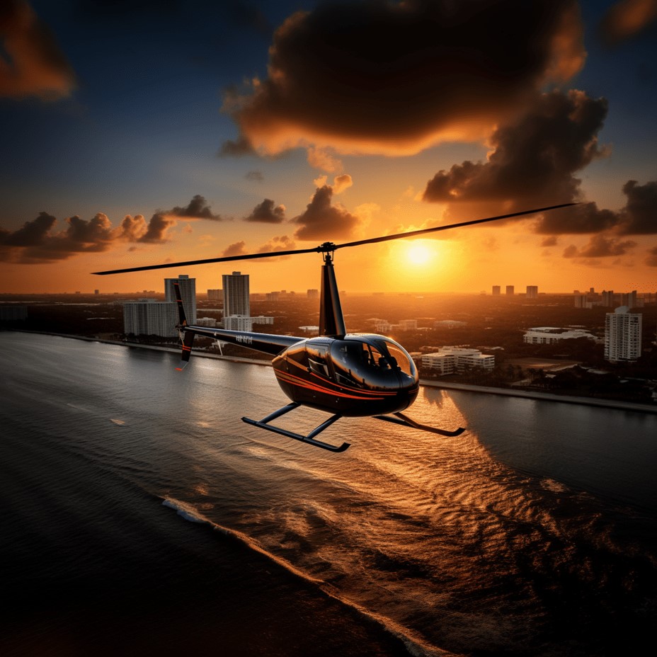 helicopter tour for two