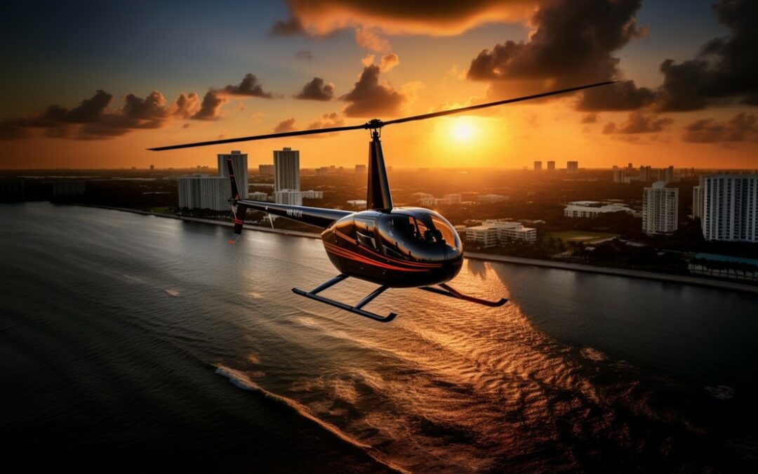 Sunset Helicopter Tour in South Beach Florida