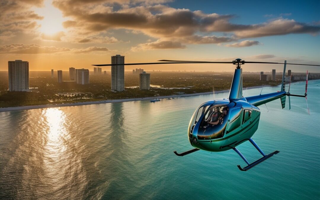 helicopter riding near me in miami over bayside marketplace