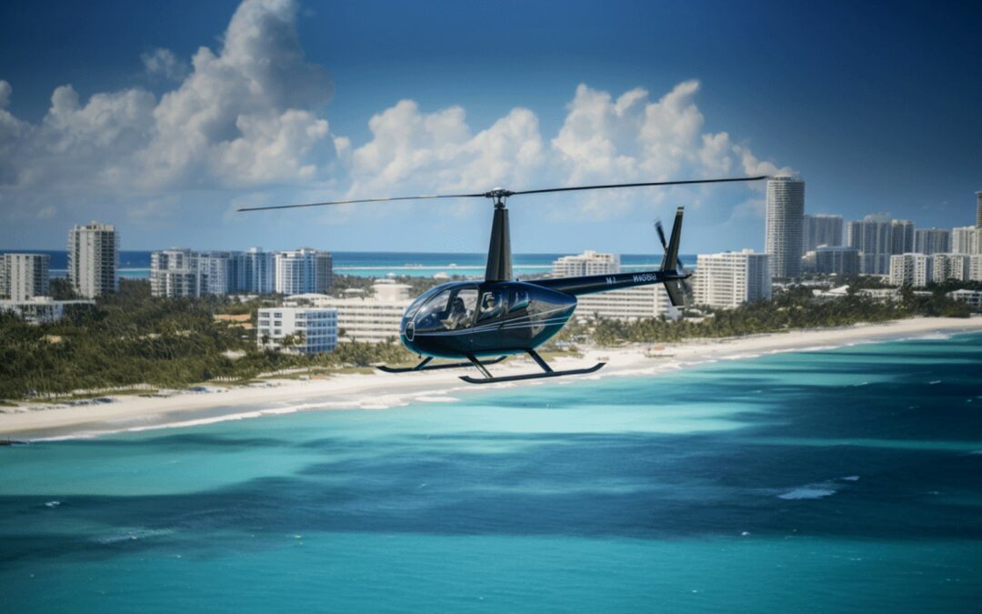 ride in a helicopter in Miami